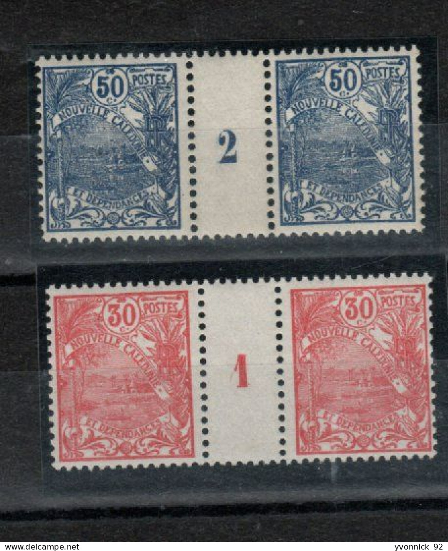 Nouvelle - Calédonie _ 2 Millésimes -30+50c -  N°118+120 (1921+1922 - Unused Stamps