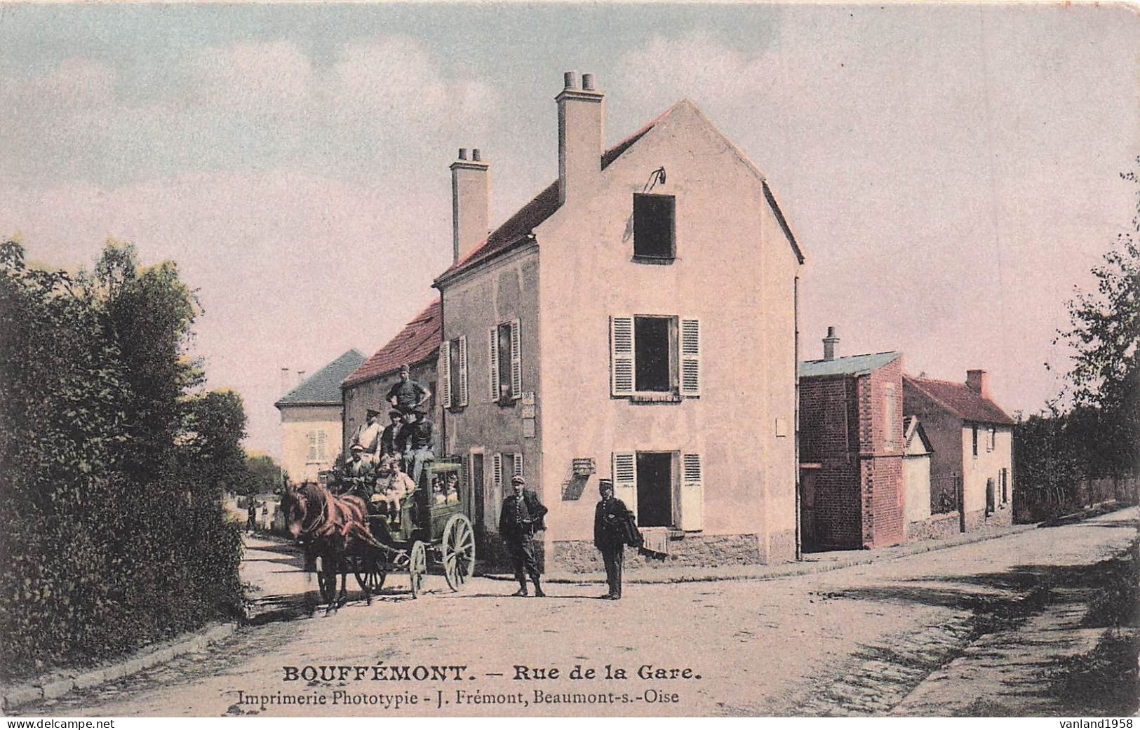 BOUFFEMONT-rue De La Gare - Bouffémont