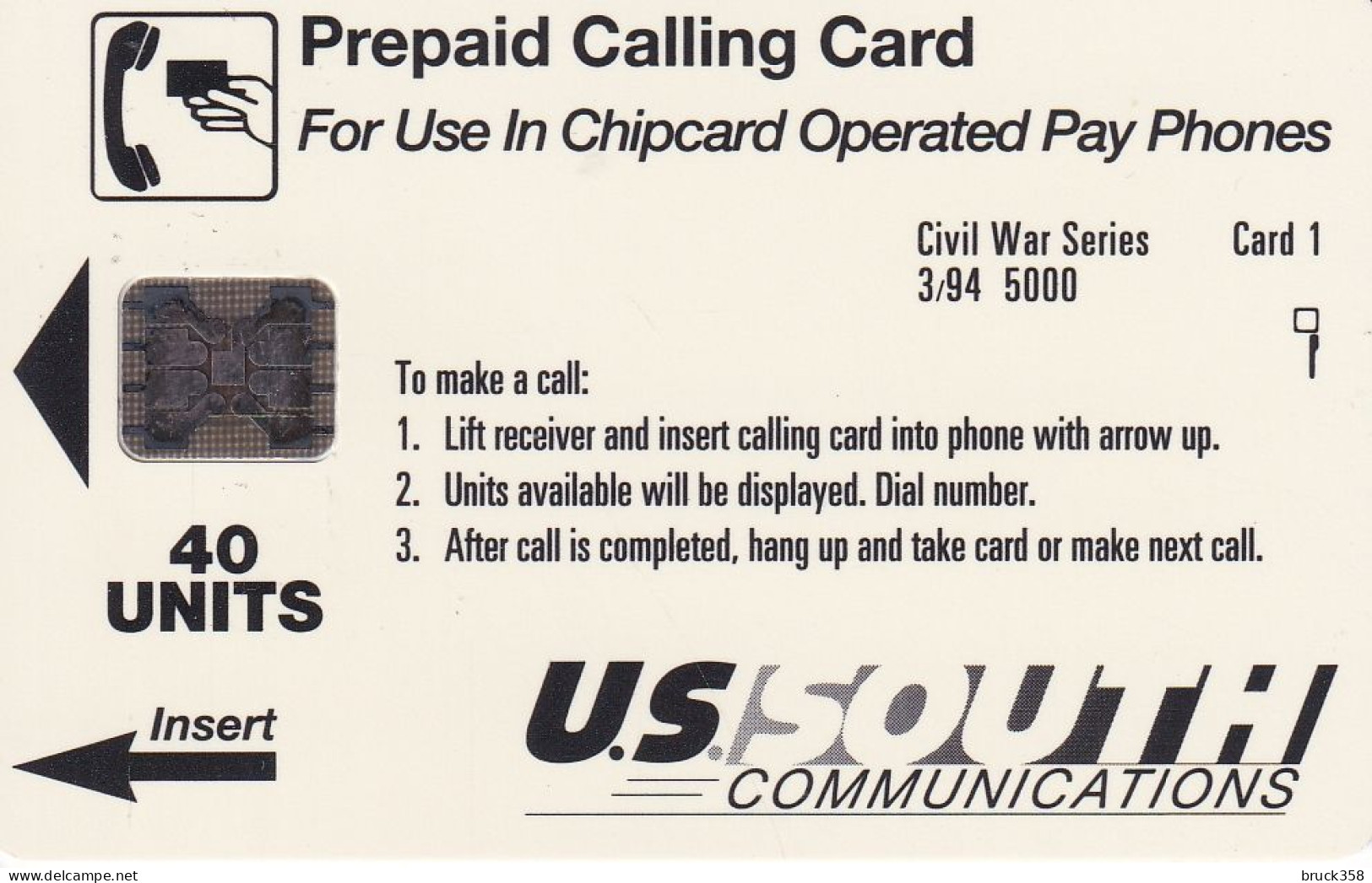 USA - [2] Chip Cards