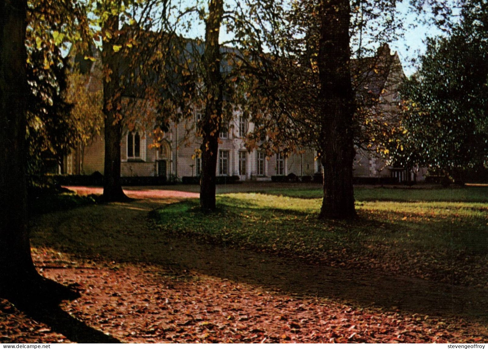 37 Indre Et Loire Ballan Miré EPAF Maison De Repos Chateaude La Carte Joué Les Tours Facade Nord En Automne - Ballan-Miré