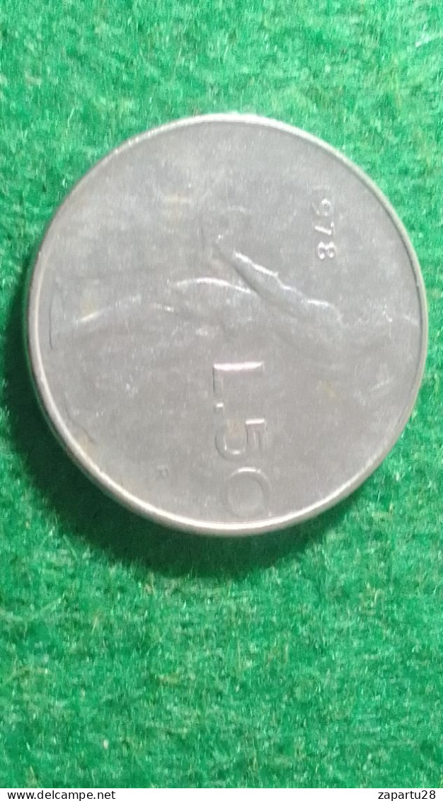 İTALYA- 1978        50    LİRET - 10 Liras