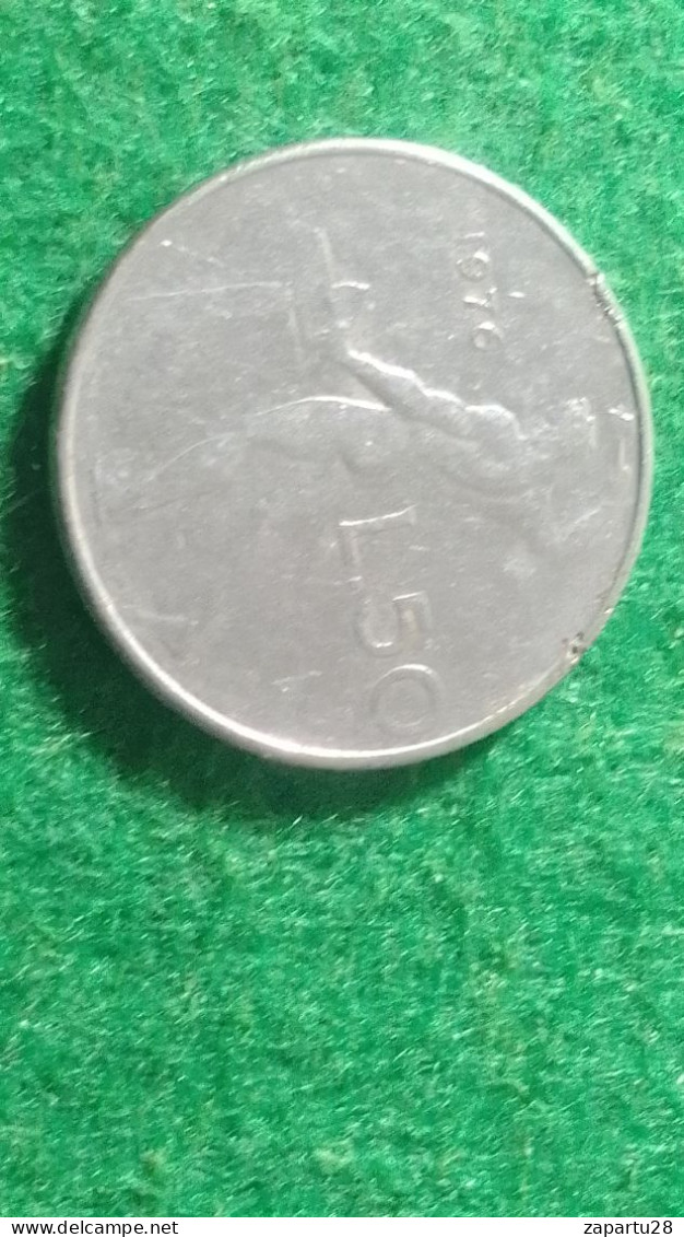 İTALYA- 1976        50    LİRET - 10 Lire