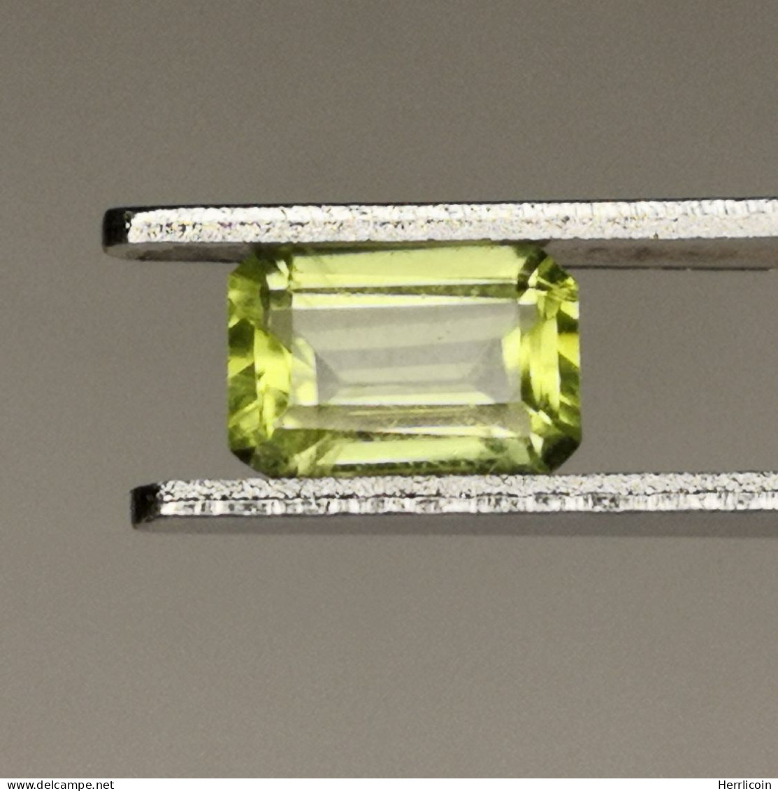 Péridot Naturel D'Afrique - Octogone 0.63 Carat - 6.0 X 4.0 X 2.8 Mm - Andere & Zonder Classificatie