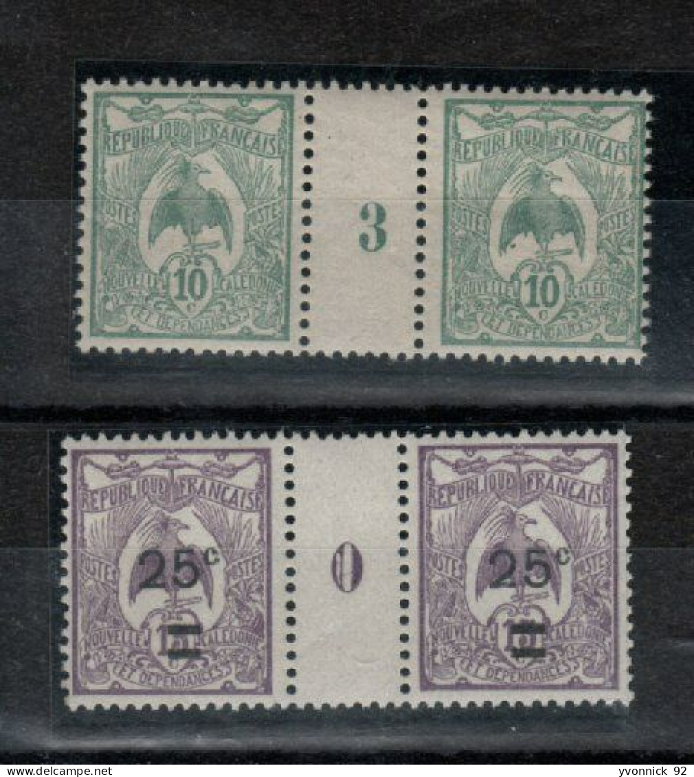 Nouvelle - Calédonie _ 2 Millésimes -30+50c -  N°115+127 (1920+1923 - Unused Stamps
