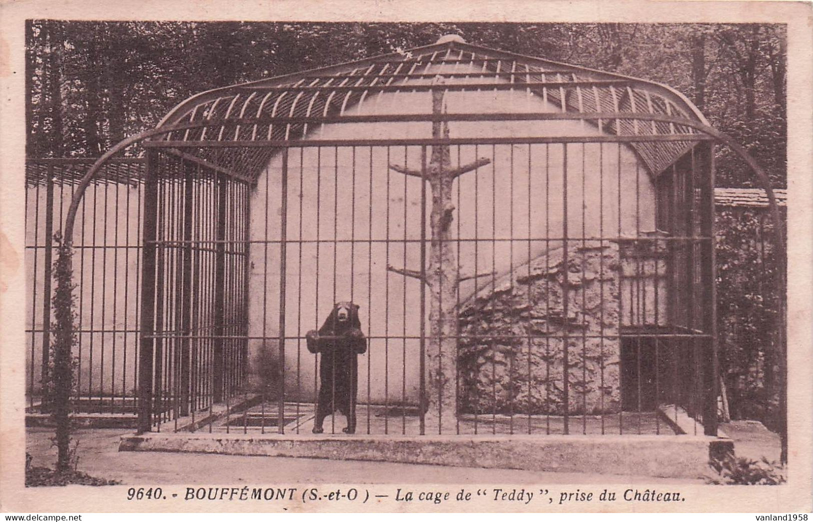 BOUFFEMONT-la Cage De "Teddy" Prise Du Château - Bouffémont