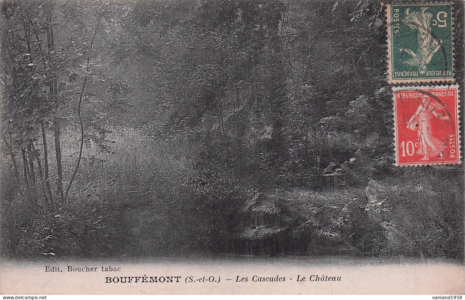 BOUFFEMONT-les Cascades,le Château - Bouffémont