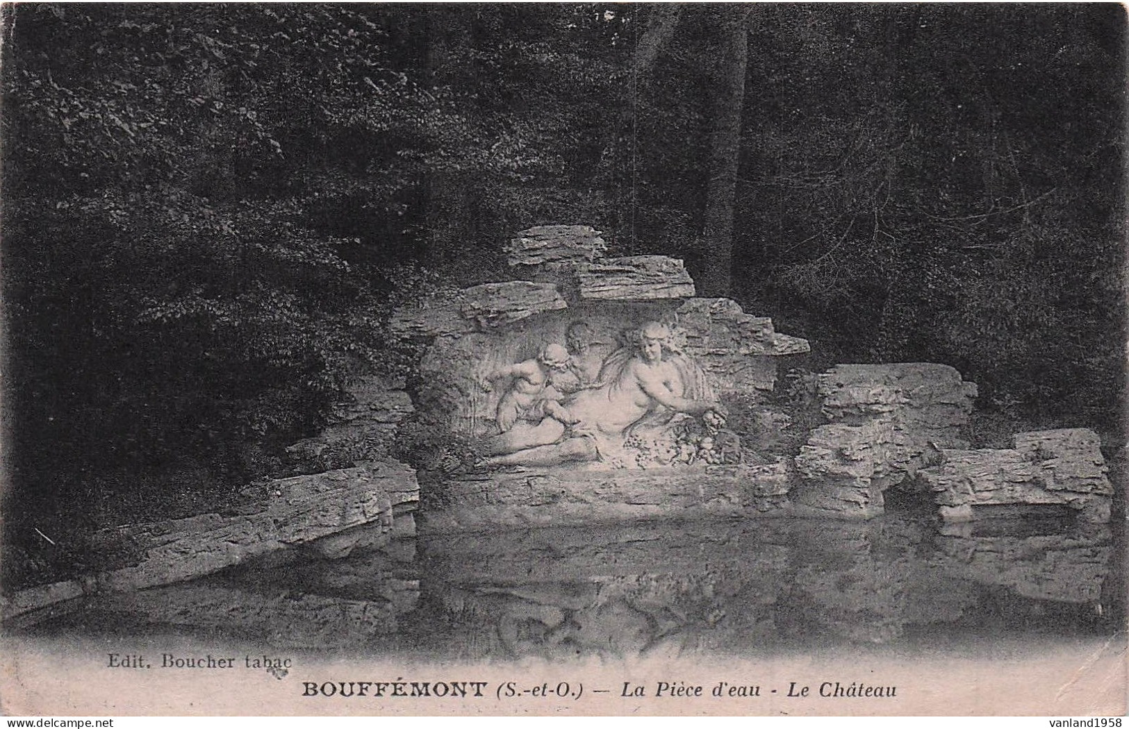 BOUFFEMONT-la Pièce D'eau,le Château - Bouffémont
