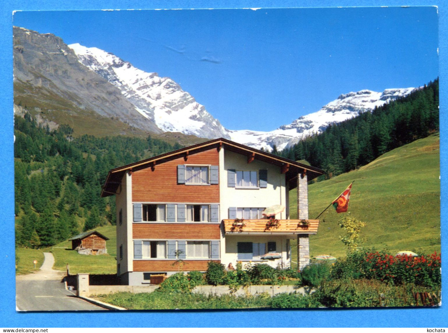 FEL1668, Leukerbad, Villa Eden, GF, Circulée 1983 - Loèche-les-Bains