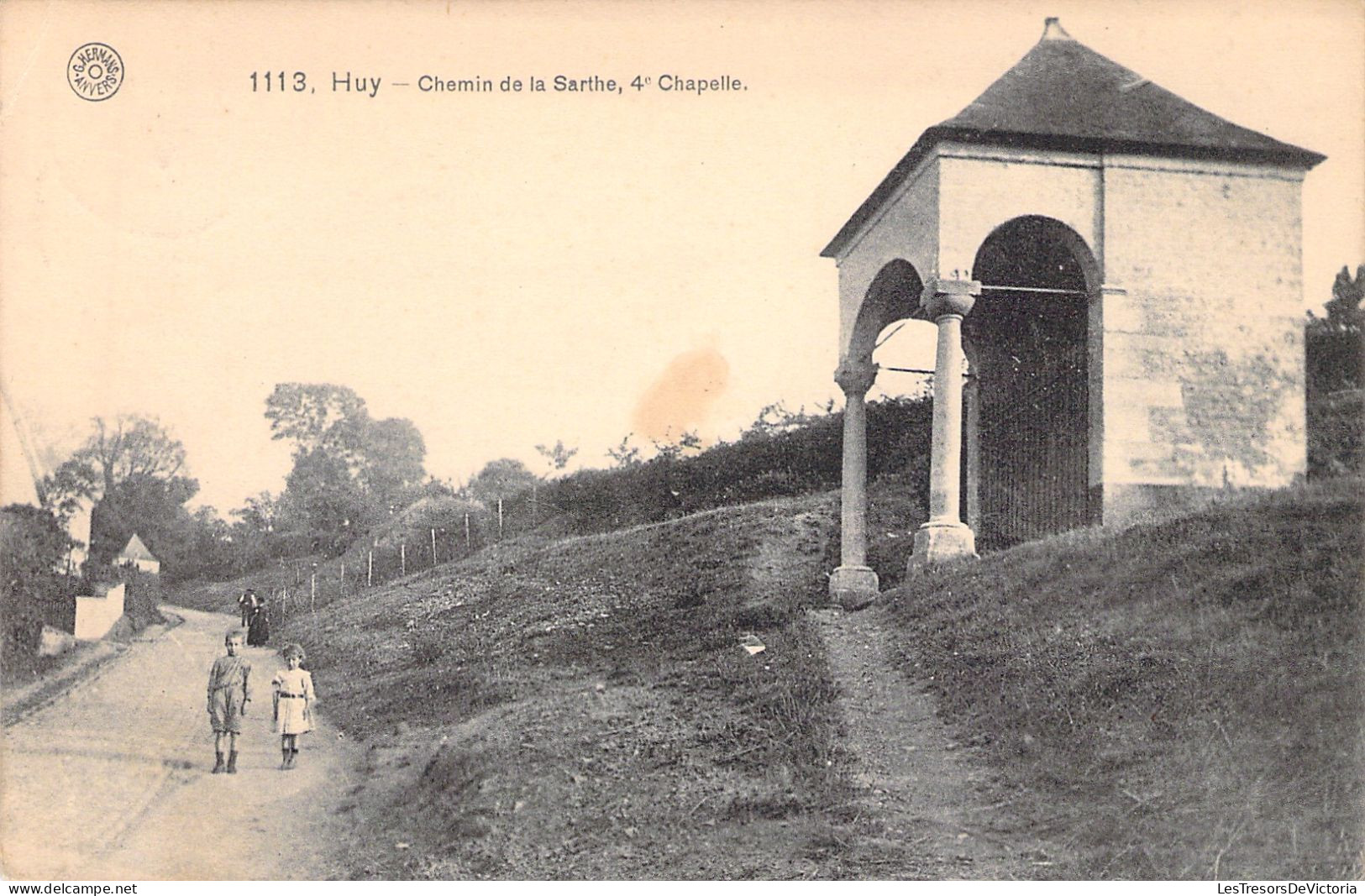 BELGIQUE - Huy - Chemin De La Sarthe - 4me Chapelle - Carte Postale Ancienne - Huy