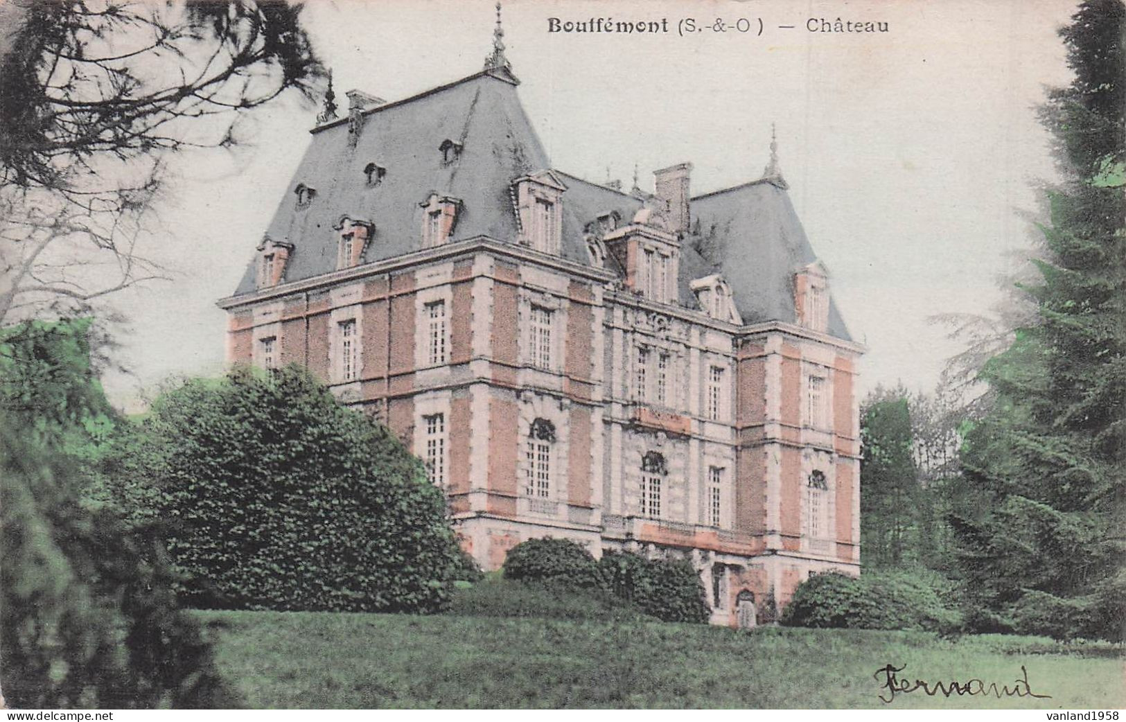 BOUFFEMONT-le Château (colorisée) - Bouffémont