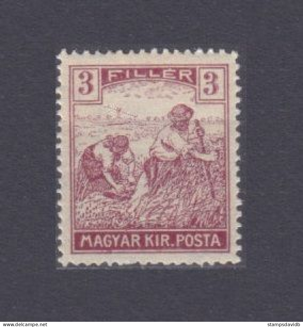 1916 Hungary 191 Harvest Grain - Neufs