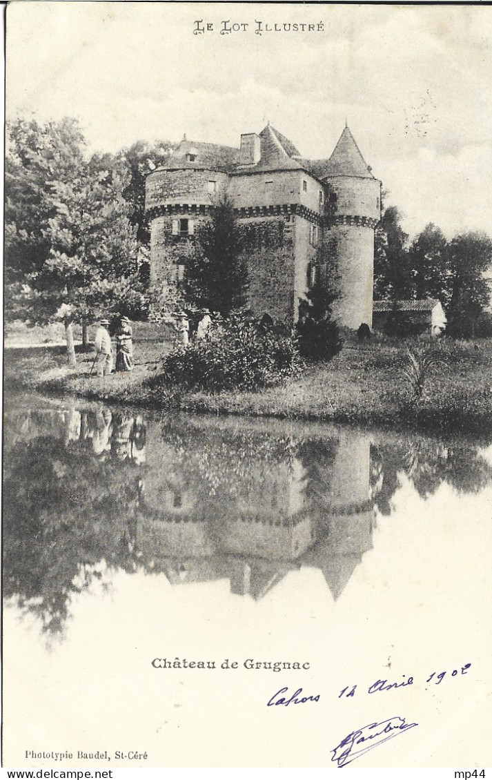 5 ---  46  Château De GRUGNAC - Sousceyrac
