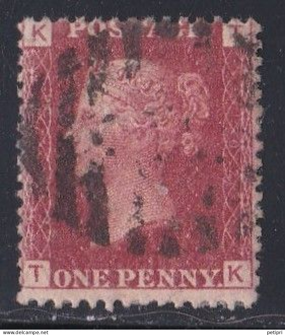 Grande Bretagne - 1840 - 1901 Victoria - 1 P Dentelé  TK  Y&T N ° 26  Oblitéré - Used Stamps