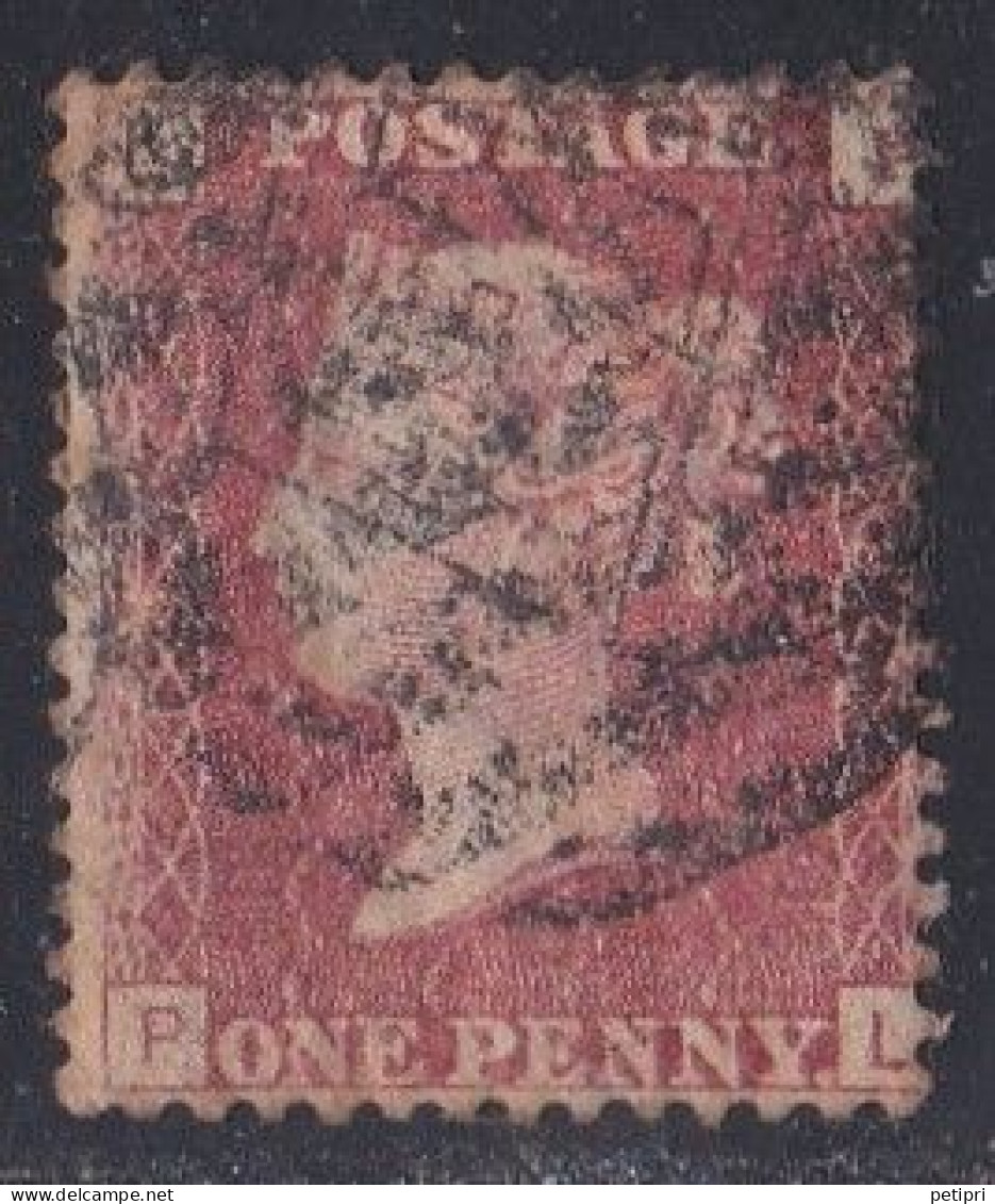 Grande Bretagne - 1840 - 1901 Victoria - 1 Penny Dentelé  PL  Oblitéré - Used Stamps