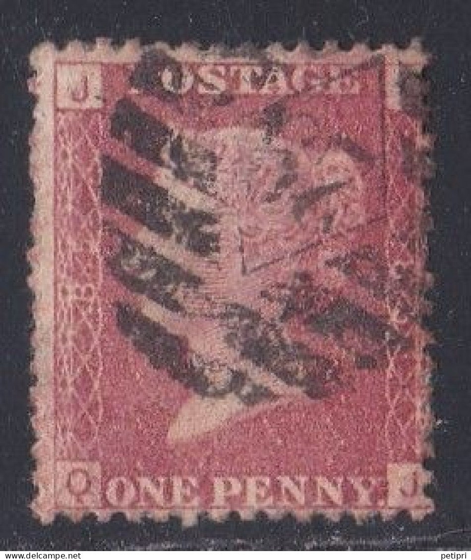Grande Bretagne - 1840 - 1901 Victoria - 1 P Dentelé  QJ  Y&T N ° 26  Oblitéré - Used Stamps