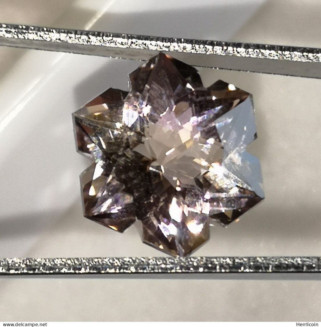 Amétrine Naturelle Du Brésil - VS - Etoile - 2.29 Carats - 8.3 X 8.3 X 6.1 Mm - Ametista