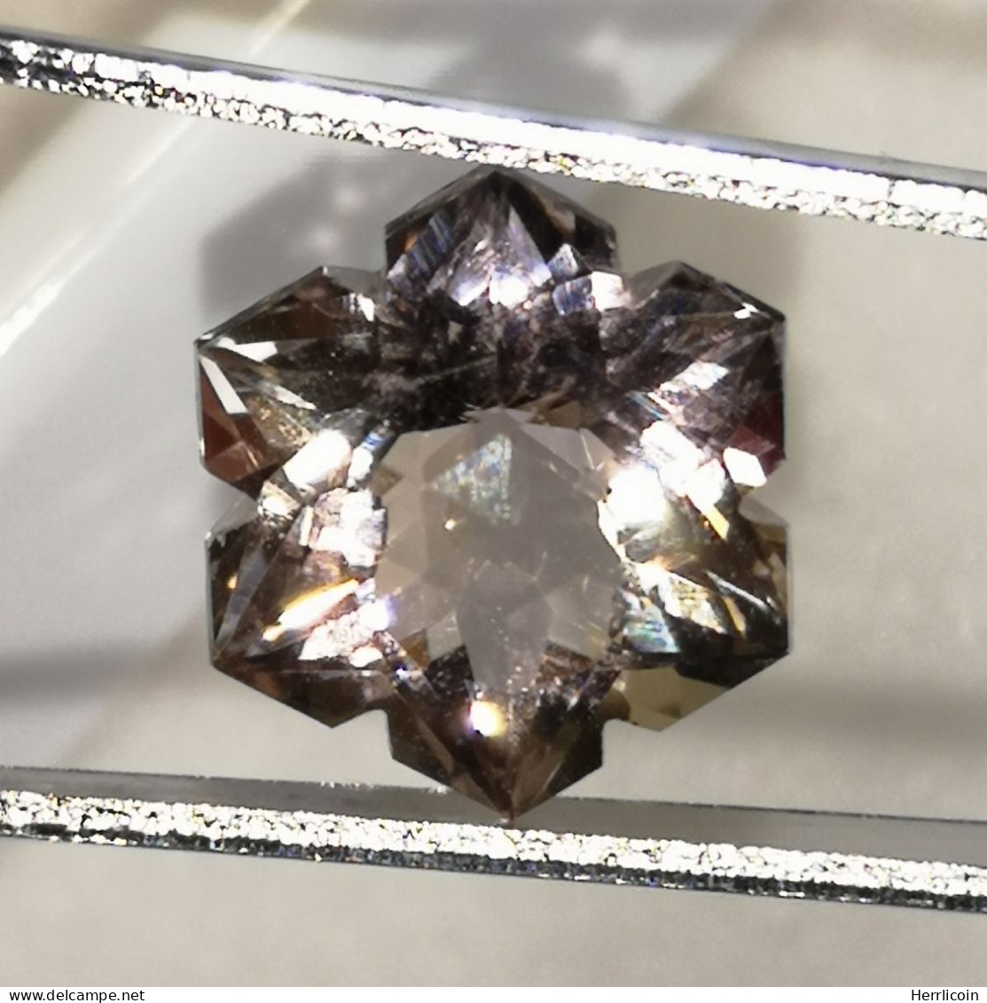 Amétrine Naturelle Du Brésil - VS - Etoile - 2.29 Carats - 8.3 X 8.3 X 6.1 Mm - Ametista