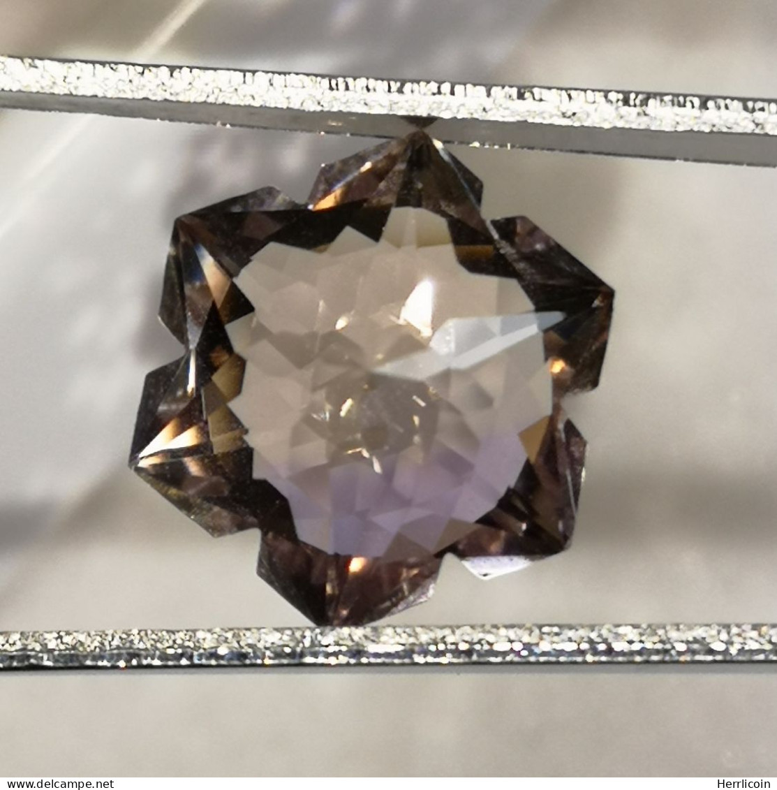 Amétrine Naturelle Du Brésil - VS - Etoile - 2.29 Carats - 8.3 X 8.3 X 6.1 Mm - Ametista