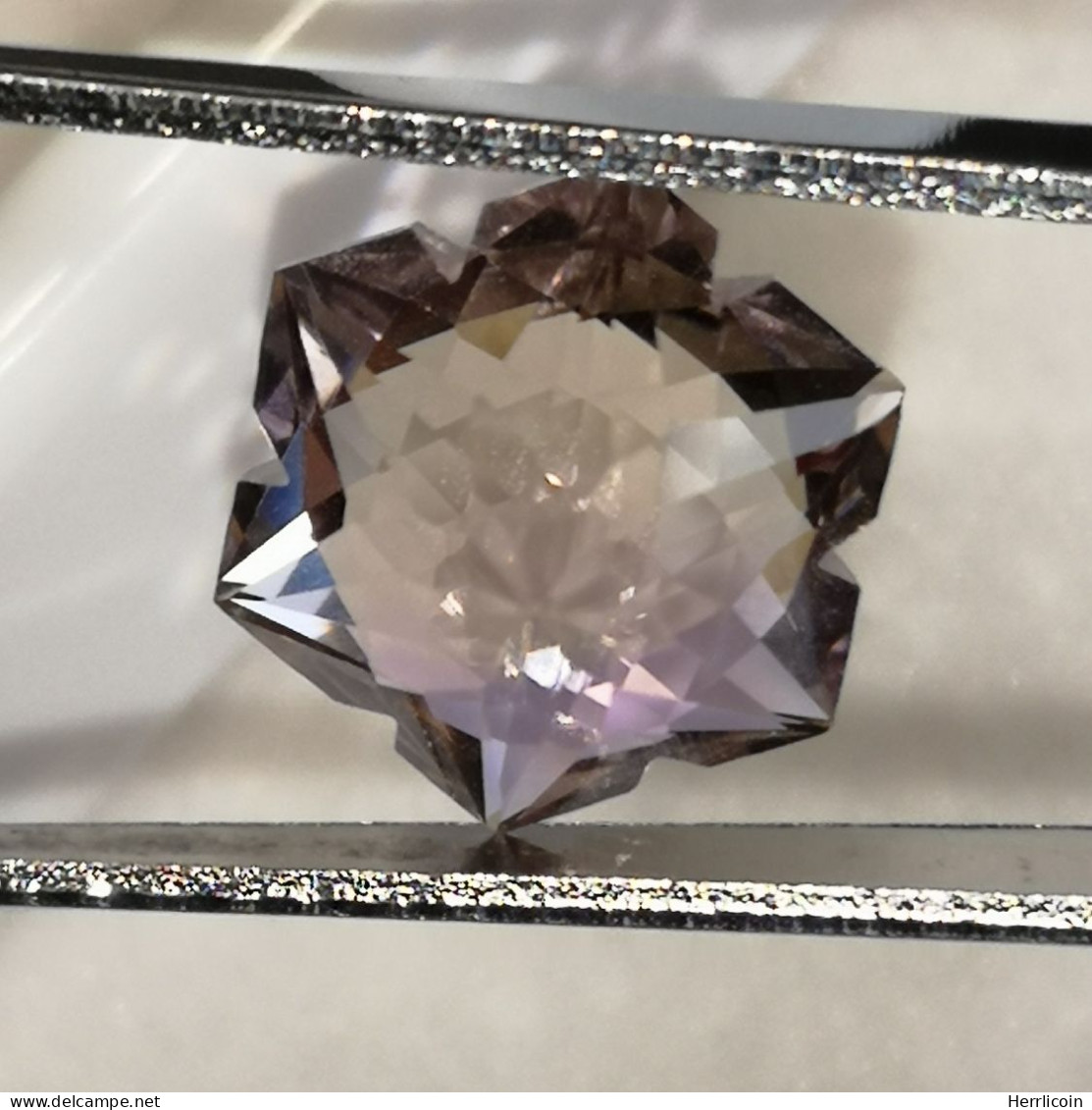 Amétrine Naturelle Du Brésil - VS - Etoile - 2.29 Carats - 8.3 X 8.3 X 6.1 Mm - Amatista