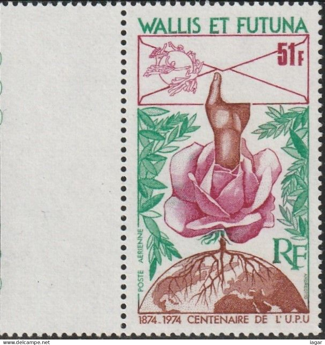 THEMATIC U.P.U.:  EMBLEMS AND ALLEGORIES    -  WALLIS AND FUTUNA - UPU (Union Postale Universelle)