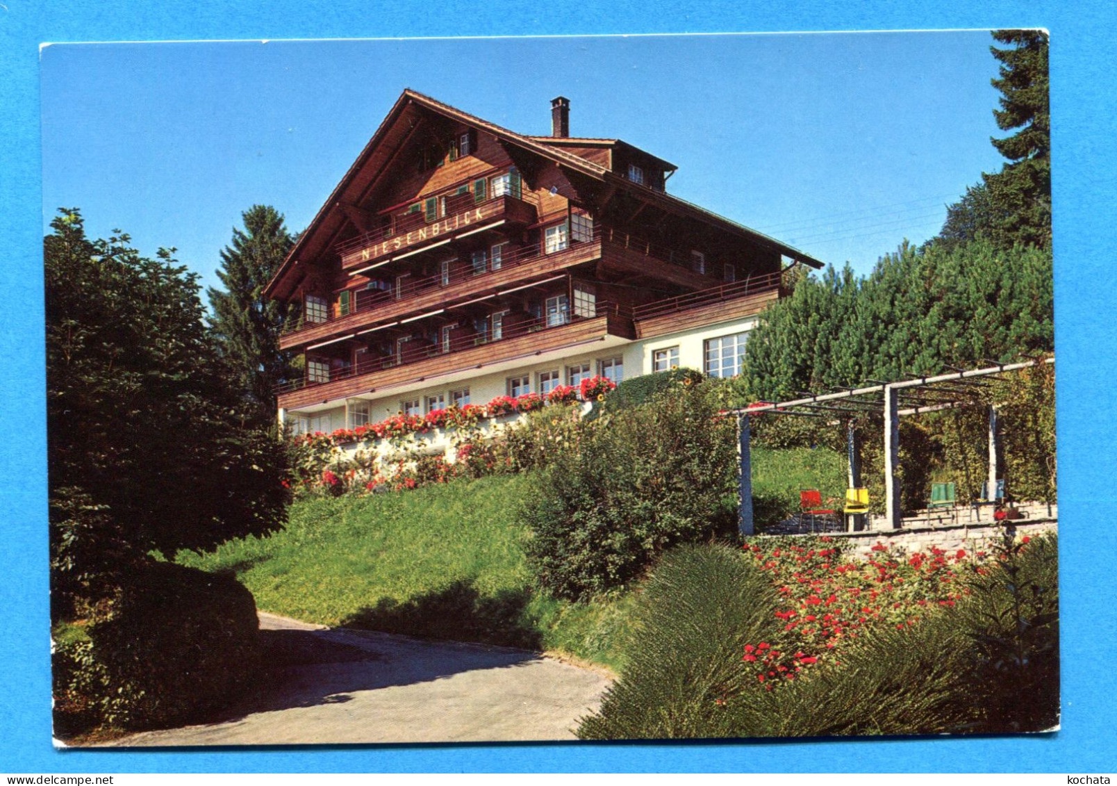 FEL1670, Sigriswil, Pension Niesenblick, GF, Circulée 1979 - Sigriswil