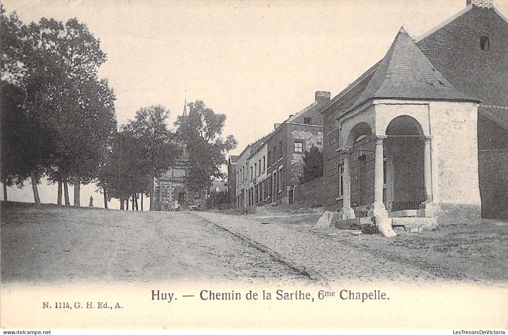 BELGIQUE - Huy - Chemin De La Sarthe - 6me Chapelle - Carte Postale Ancienne - Huy