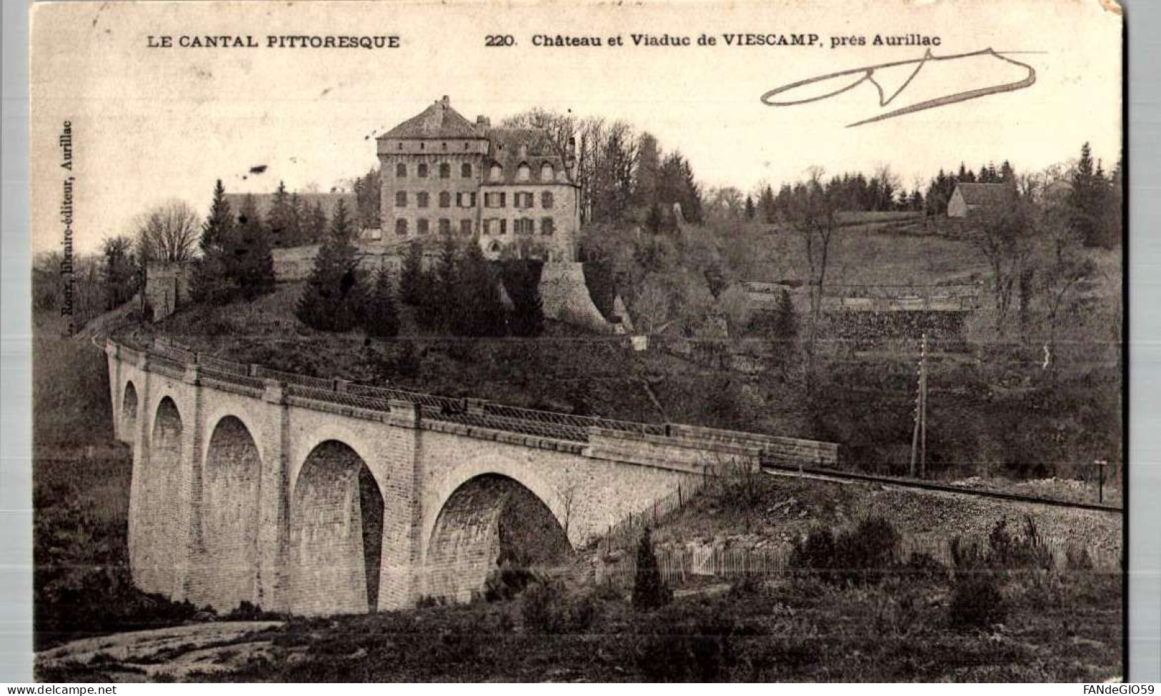 > [15] Cantal : Chateau De Viescamp /// 30 - Châteaux