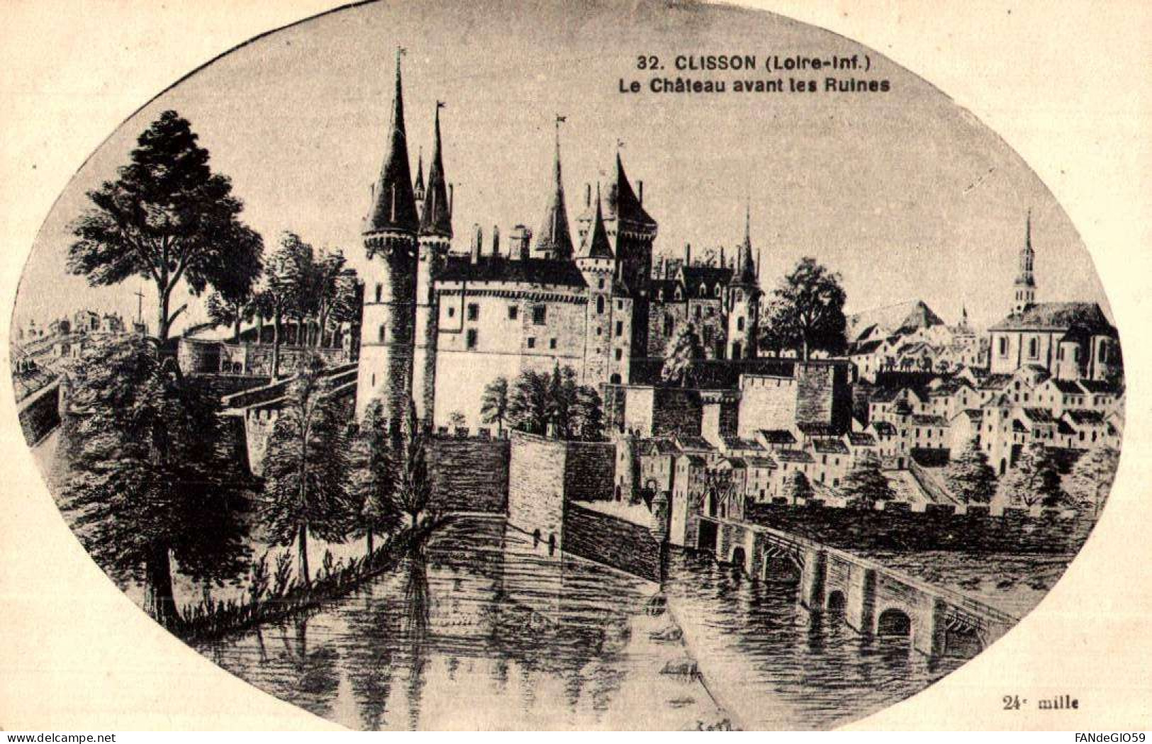 CHATEAU DE  CLISSON /// 30 - Schlösser