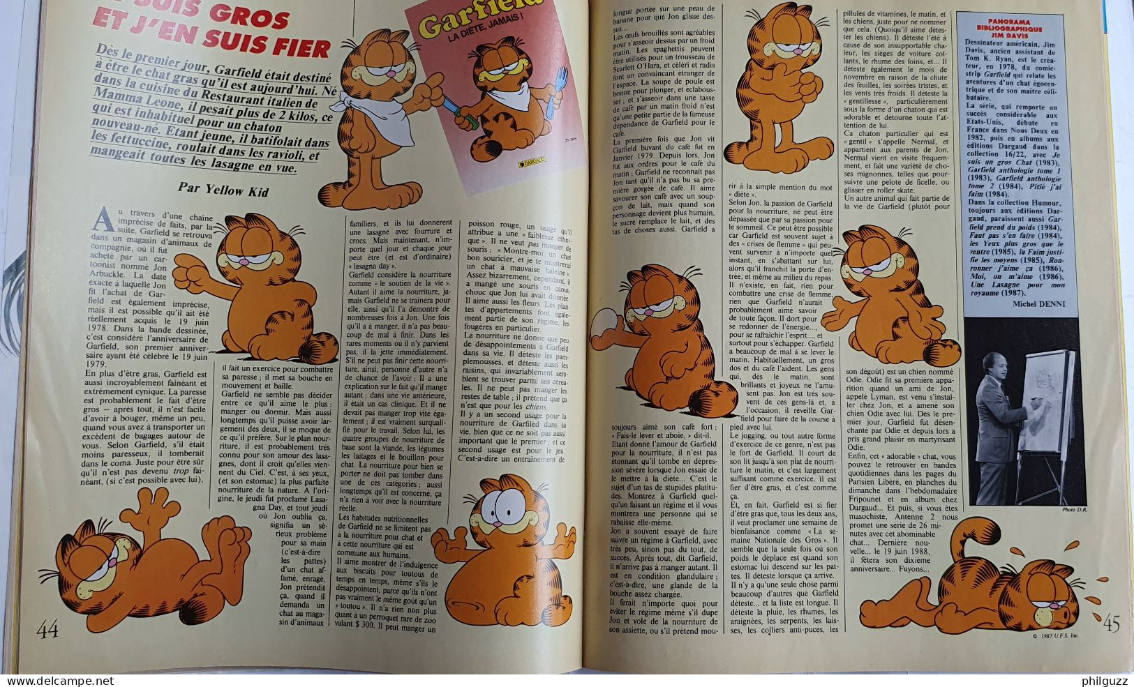 MAGAZINE SPOT BD N° 15 O Taffin Garfield Taduc Margerin Blanc Dumont ... - Altri & Non Classificati