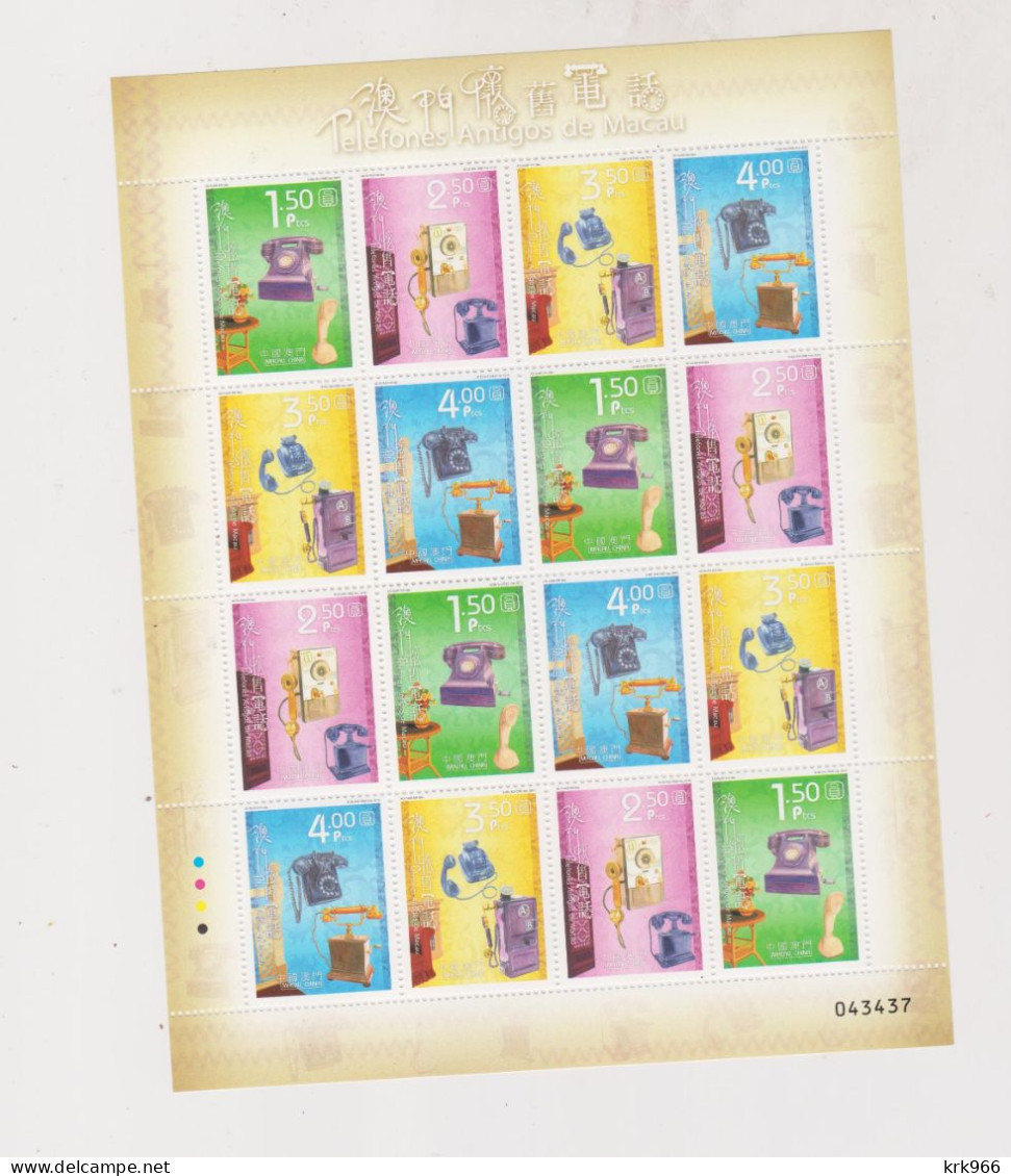 MACAU 2010 Nice Sheet MNH - Hojas Bloque