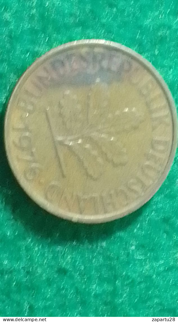 ALMANYA- 1976       10   PFENİG - 1 Pfennig