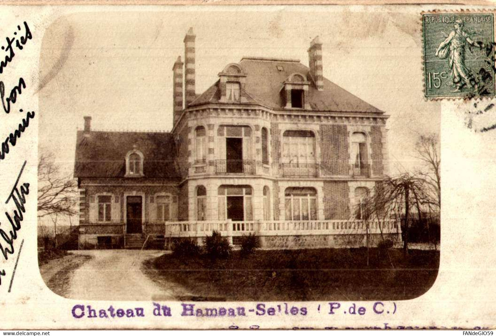 CHATEAU  DU HAMEAU        / SELLES   / TRES  RARE/  /// 30 - Châteaux