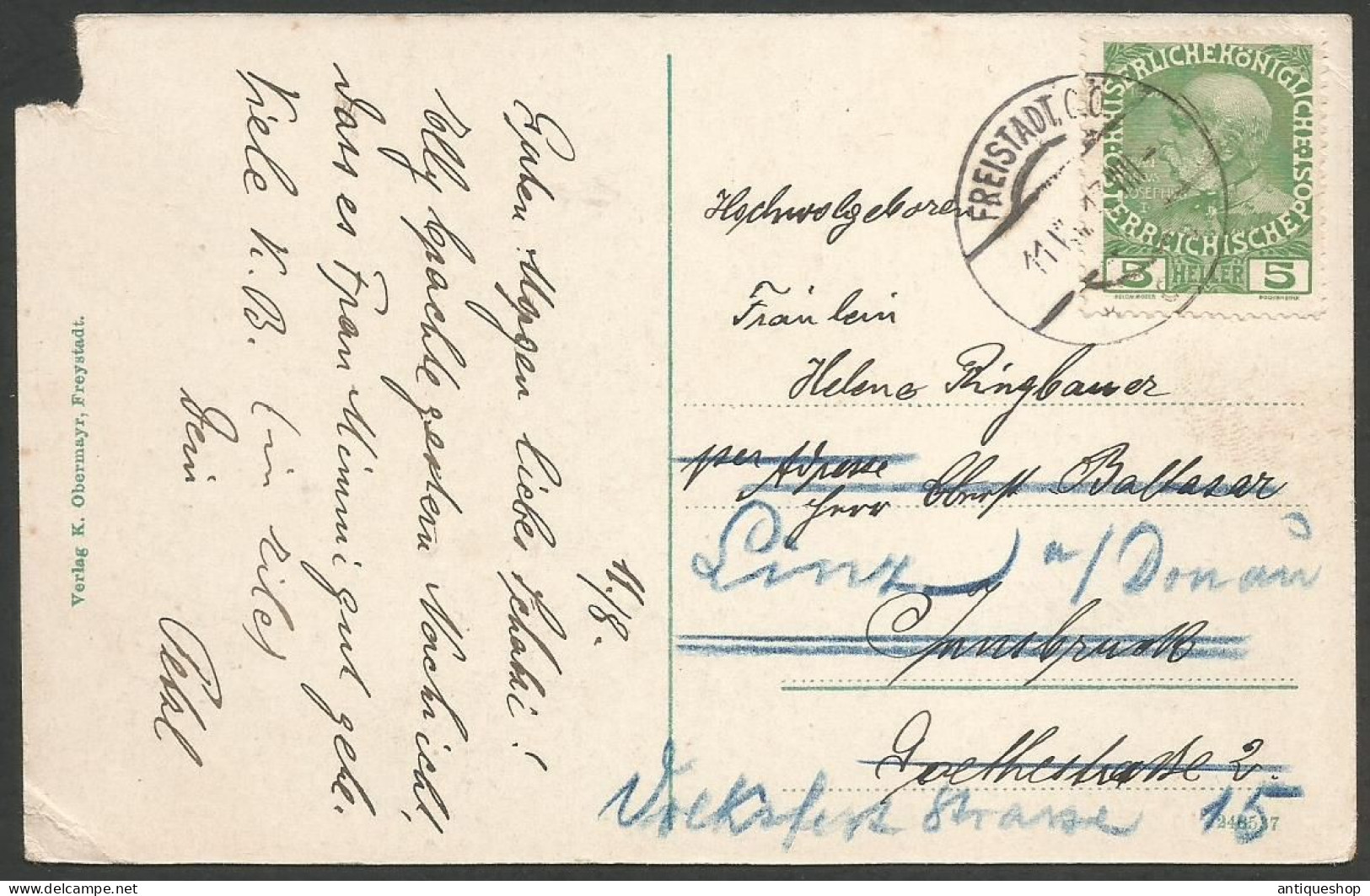 Poland-----Freystadt-----old Postcard - Freistadt