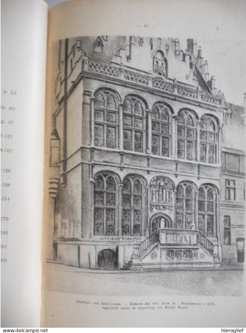 ZOUT-LEEUW Zijne Tentoonstelling V Kunst Oudheidkunde & Folklore 1924 Zoutleeuw Léau Vlaams Brabant Brabantsche Folklore - Geschichte