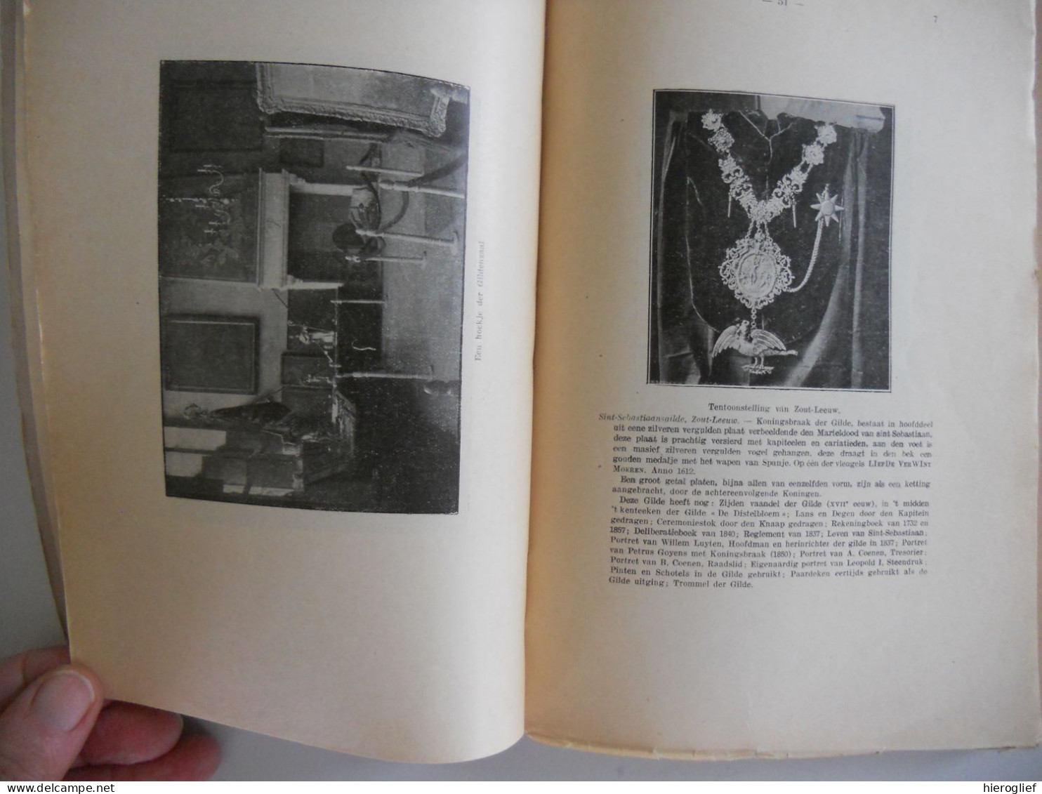 ZOUT-LEEUW Zijne Tentoonstelling V Kunst Oudheidkunde & Folklore 1924 Zoutleeuw Léau Vlaams Brabant Brabantsche Folklore - Geschiedenis