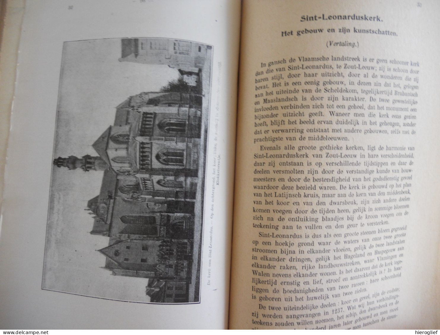 ZOUT-LEEUW Zijne Tentoonstelling V Kunst Oudheidkunde & Folklore 1924 Zoutleeuw Léau Vlaams Brabant Brabantsche Folklore - Geschiedenis