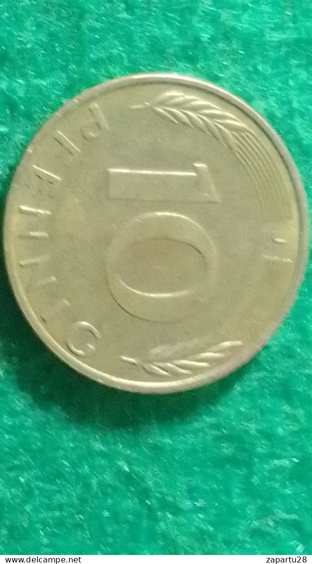 ALMANYA- 1973       10   PFENİG - 1 Pfennig
