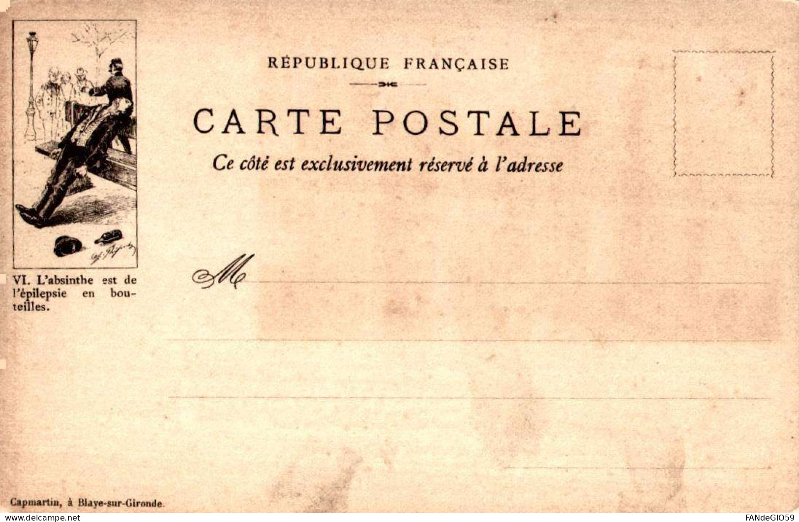 CHATEAU   CARTE POSTALE  / CAPMARTIN  /  CHATEAU DE  PAU /// 30 - Castelli