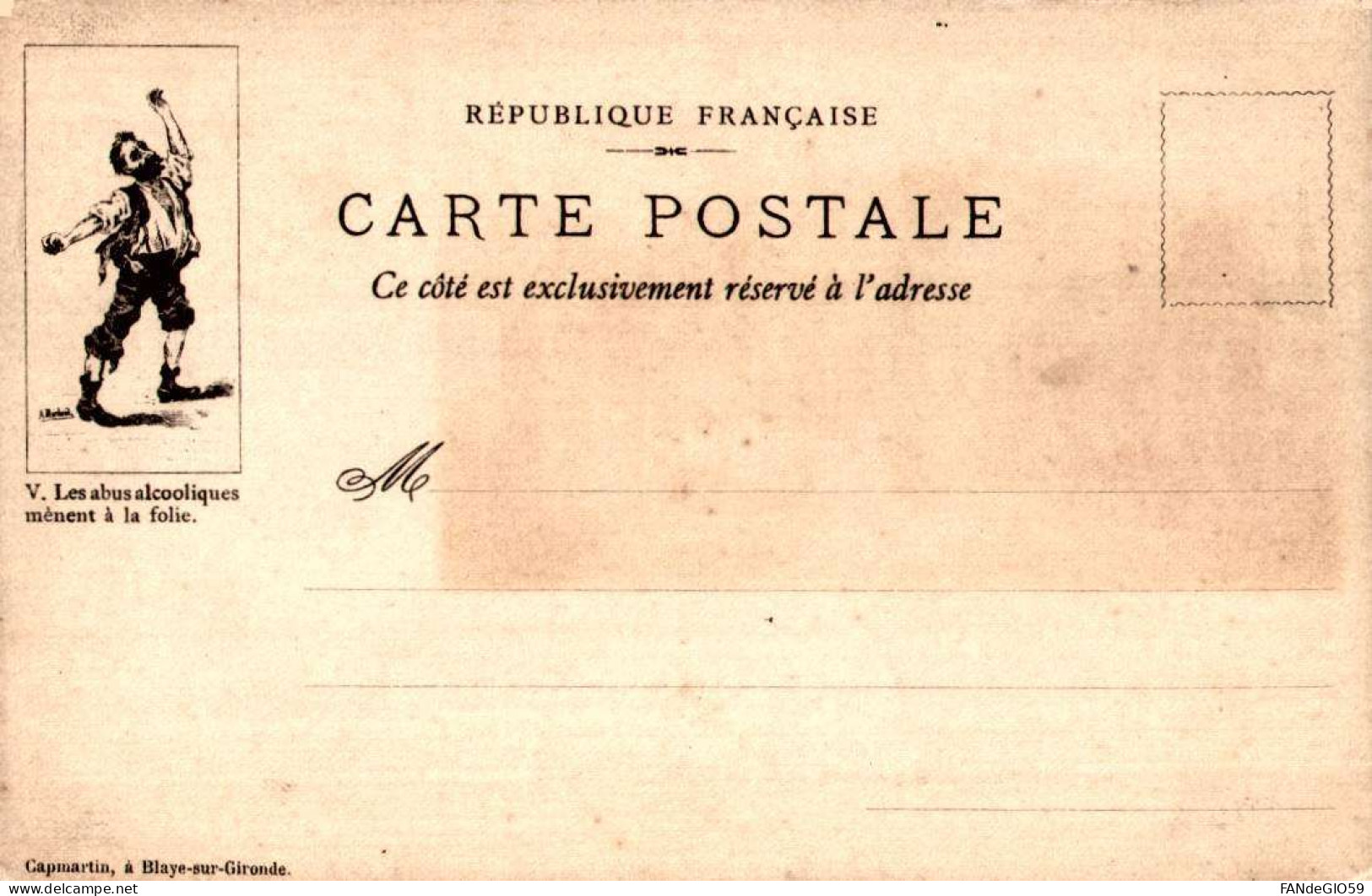 CHATEAU   CARTE POSTALE  / CAPMARTIN  /  CHATEAU DE    CHAUMONT /// 30 - Castelli