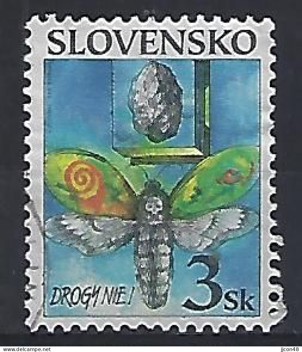 Slovakia 1998  Drug Misuse Campaign (o) Mi.323 - Oblitérés