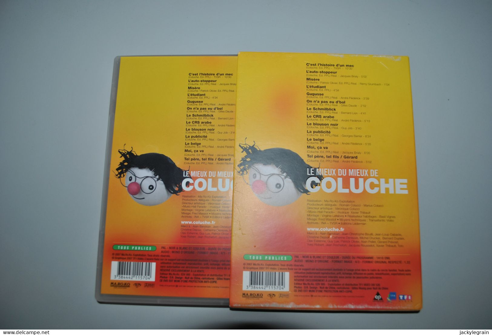 DVD "Coluche/Mieux Du Mieux" Comme Neuf Vente En Belgique Uniquement Envoi Bpost 3 € - Comedy