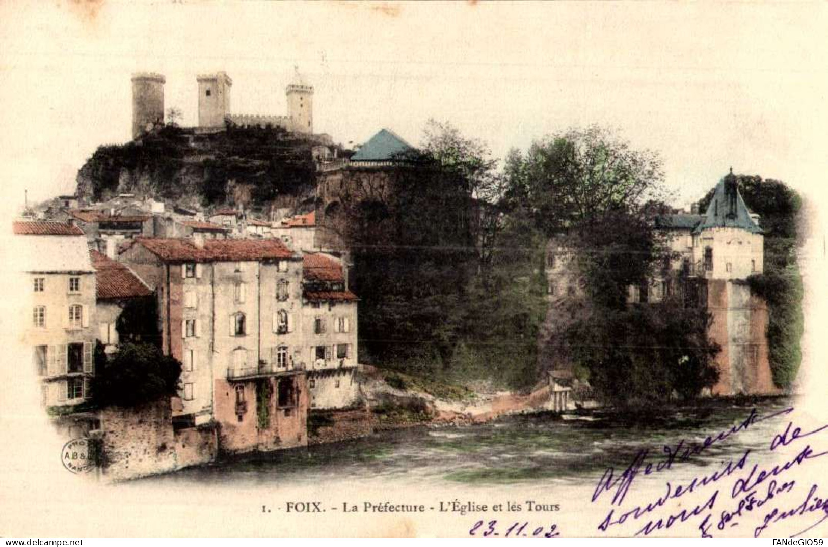 /  CHATEAU DE   FOIX/// 30 - Castles