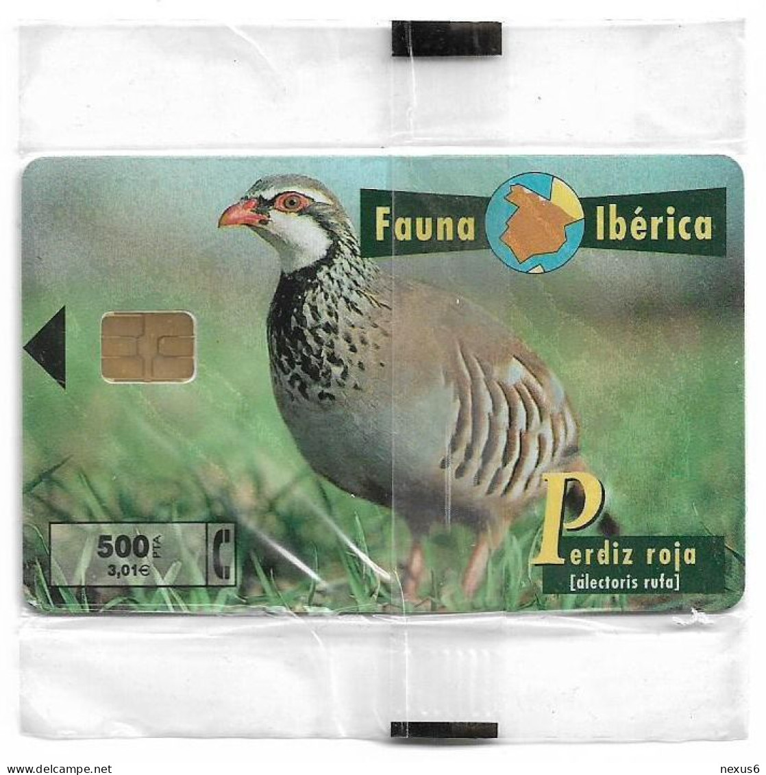 Spain - Telefonica - Fauna Iberica - Perdiz Roja Bird - P-381 - 05.1999, 500PTA, 10.000ex, NSB - Privé-uitgaven