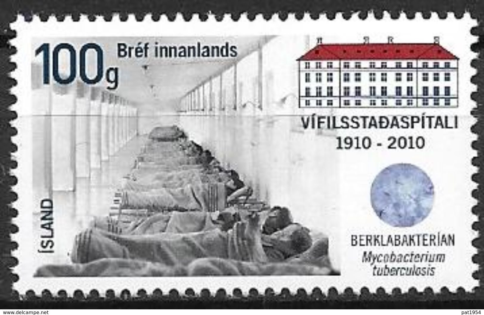 Islande 2010, N°1215 Neuf Sanatorium De Vifilsstadir - Unused Stamps