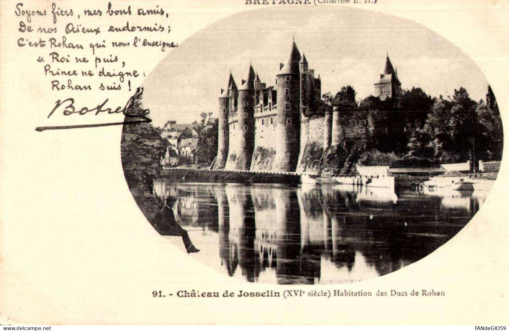/  CHATEAU DE    JOSSELIN  / BOTRELE /// 30 - Castles