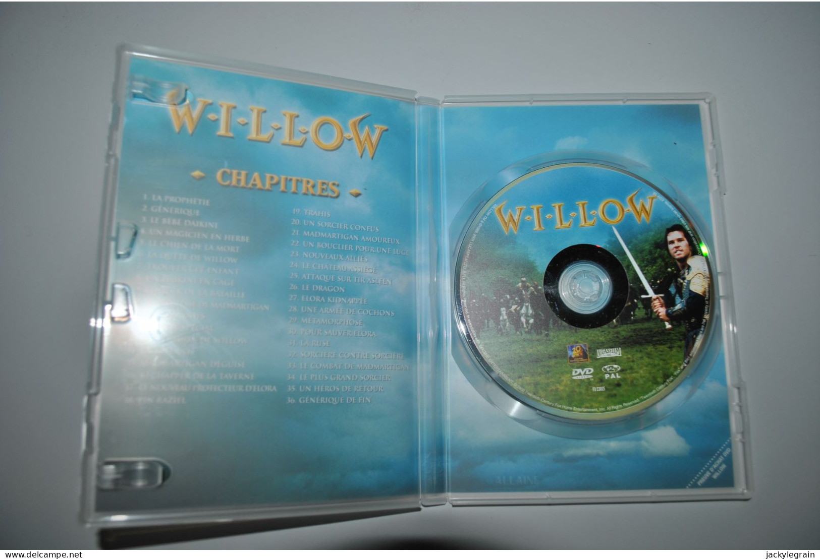 DVD "Willow/Val Kilmer" Langues Anglais/français Comme Neuf Vente En Belgique Uniquement Envoi Bpost 3 € - Fantastici