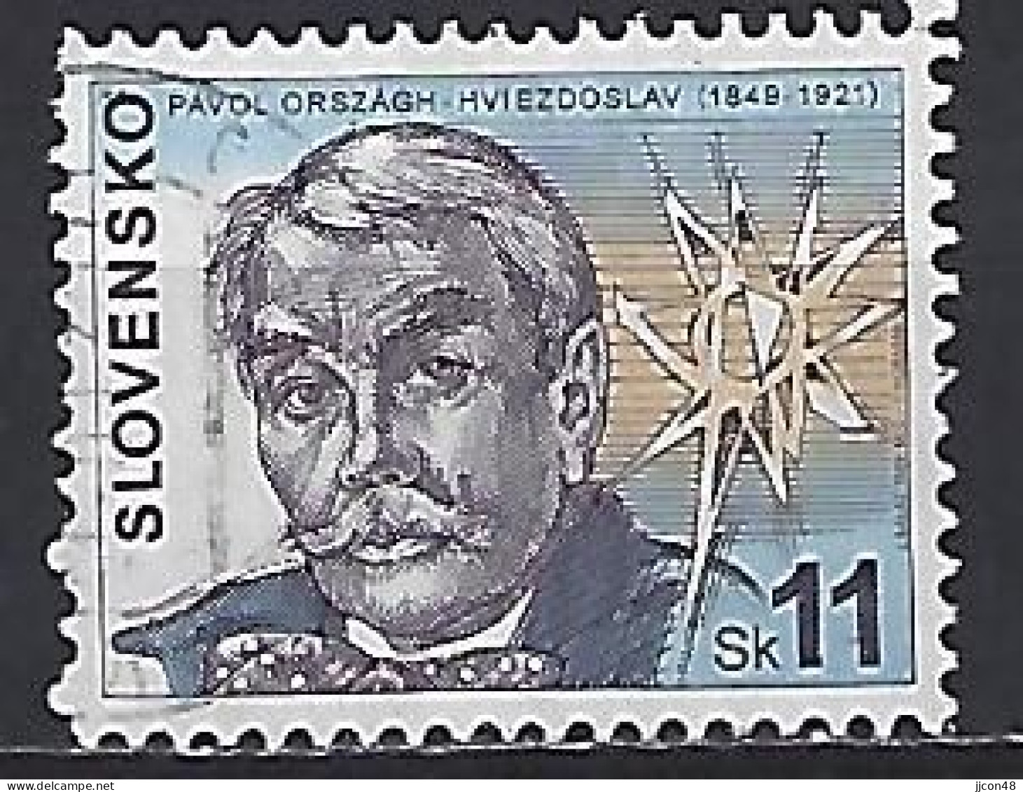 Slovakia 1999  Pavol Orszag-Hviezdoslav (o) Mi.332 - Used Stamps