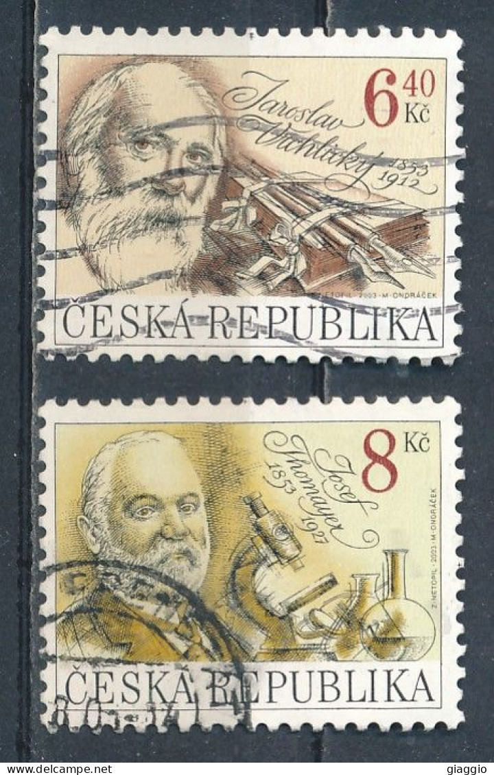 °°° CZECH REPUBLIC - Y&T N°323/24 - 2003 °°° - Used Stamps