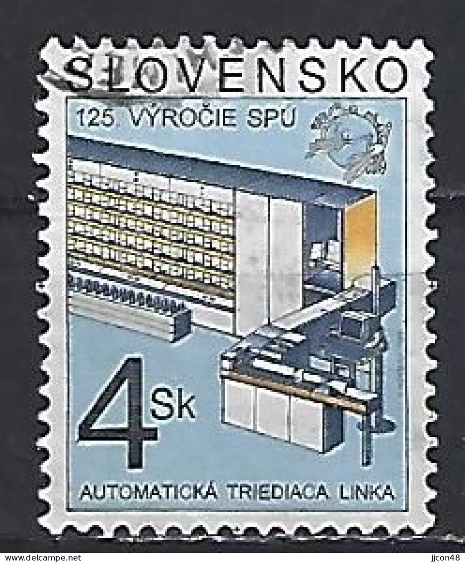 Slovakia 1999  125th Ann.of UPU (o) Mi.336 - Oblitérés