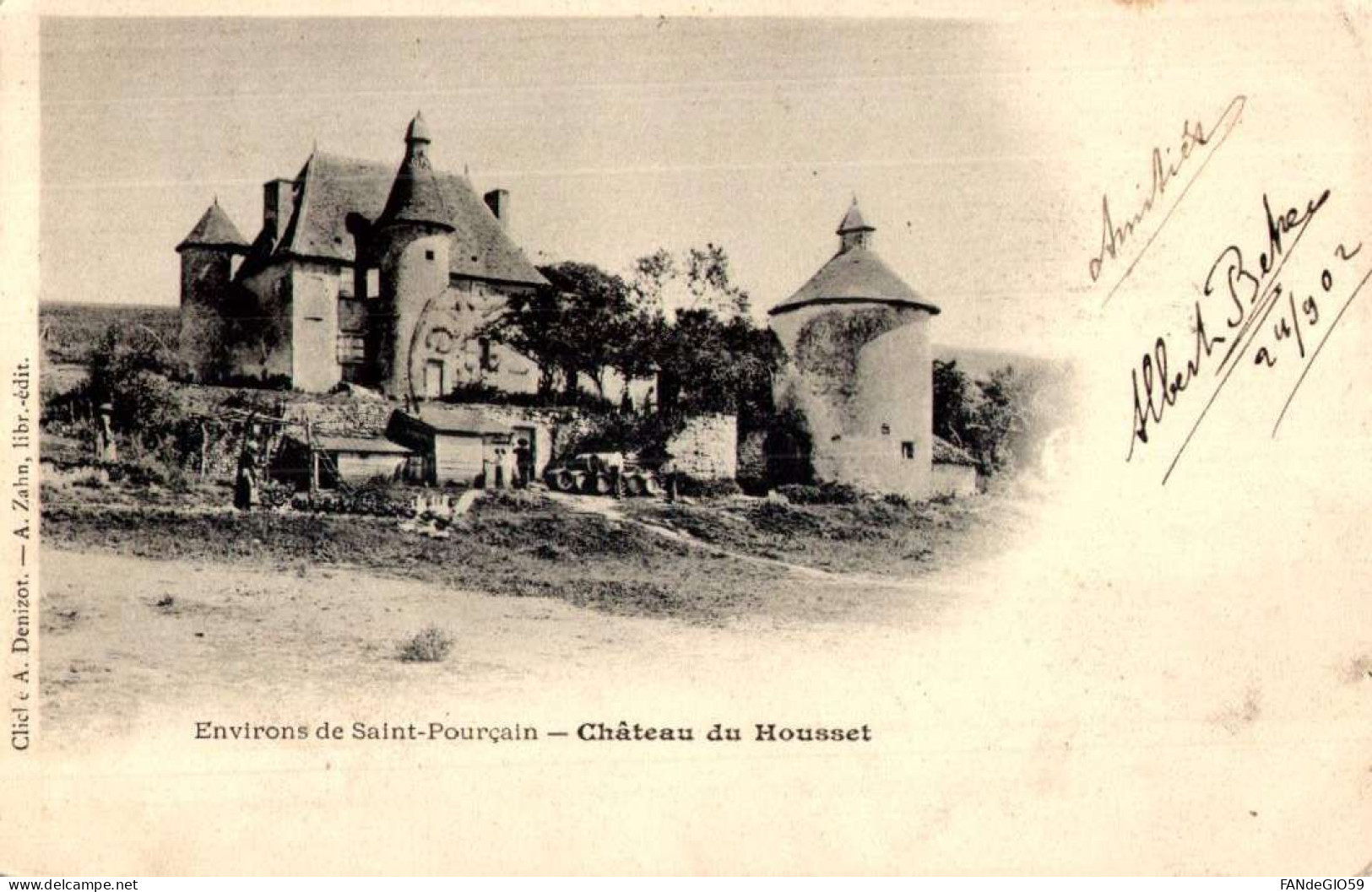 /  CHATEAU DU  HOUSSET /// 30 - Châteaux